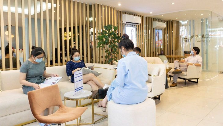 Nha khoa có cơ sở khang trang, to đẹp và sạch sẽ